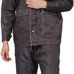 the clownfish Solid Men Rain Suit image 1