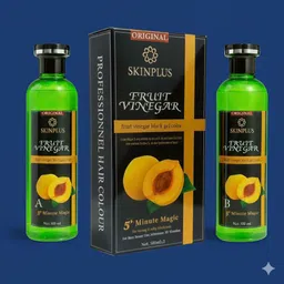 Avocado Natural Shine Hair Color Gel Based Amonia Free, 1 Litre , Natural Black-image-4