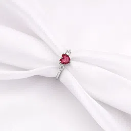 giva 925 Silver Stay With Me Ring|Lifetime Plating|6 Month Warranty Sterling Silver Zircon Rhodium Plated Ring image 1