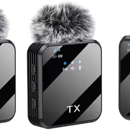 moozmob Dual Wireless Mic with Noise Reduction for Mobile, iPhone, Cameras, DSLR, GoPro Microphone-picture-10