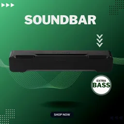 SYARA 20W Bluetooth Soundbar with 4 Hours Wireless Playback Bluetooth Speakers6SQ113 20 W Bluetooth Soundbar-picture-16