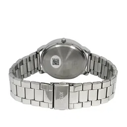 Helix Men Brass Dial & Stainless Steel Bracelet Style Straps Analogue Watch TW031HG21 image 5