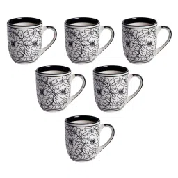 unravel india Mugal Bageecha (Set of 6) Ceramic Coffee Mug image 4