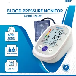 FEDORA EMPIRE Fully Automatic Digital Blood Pressure Monitor For Most Accurate Measurement Automatic Digital Blood Pressure Monitor Bp Monitor image 2