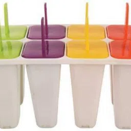 hurrio Multicolor Plastic Ice Cube Tray image 1