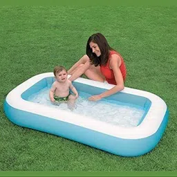 vwretails Rectangula Inflatable pool for fun and enjoyment Inflatable Swimming Pool image 4