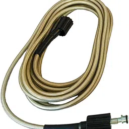 cazar 8m Car Washing Hose Pipe (Size M22 Connector) with 15 MPA High Pressure Washer Spray Gun with Adjustable Nosel (Black) Compatible with JPT, StarQ, Ballorex, Vantro, Btali, Gaocheng, Aimex p-g Hose Pipe image 2