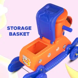 toy plus Donald Ride-On Car for Kids | Fun Push & Foot-to-Floor Ride-On image 4