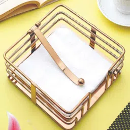 sage koncpt Fence Tissue Holder Rose Gold image 1