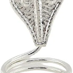 sahiba gems Naag Nagin Joda in Solid Silver for Kalsarp Dosha ~ 1 Piece Decorative Showpiece - 1 cm-picture-26