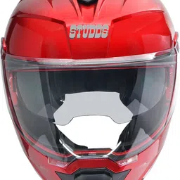 studds Trooper Flip-up Full Face with Dual Visor Motorbike Helmet image 5