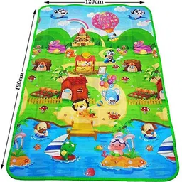 teakwood Microfiber Baby Play Mat image 3