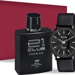 relish Analog Slim Watch with CFS Perfume Combo Box for Mens, Gift for Brother, Husband Silicone Gift Box-picture-26