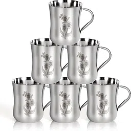 4WICK Flower Design Stainless Steel Coffee Stainless Steel Coffee Mug-image-28