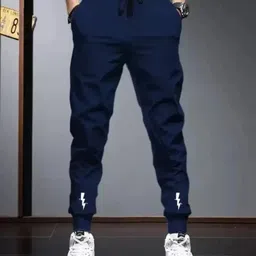 enstore Men Solid Multicolor Track Pants image 1