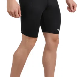 kyk Solid Men Black Tights image 3