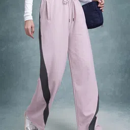 roadster Women Solid Purple Track Pants-picture-18