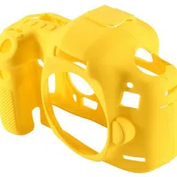 digiclicks Silicone Cover Protective Camera Cover for Canon 5D Mark III Camera -Yellow Camera Bag image 3