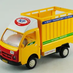 wooge ACE FRIEGHT TRUCK MODEL PULL BACK ACTION (YELLOW)-picture-29