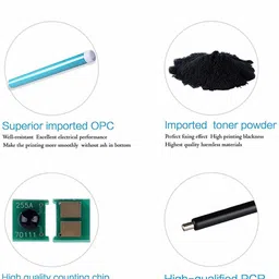 GPS Colour Your Dreams Brother Toner Powder For Tn- 2365, Tn-1020, Tn-2280, Tn- 750, 2025, Tn-550,580, Tn360, 2125, tn660, Tn3520, Sp1200 All Universal 100% Quality Black Ink Toner Powder image 4