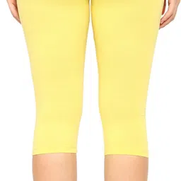 myo Women Yellow Capri image 2