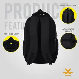 wrogn Large 35 L Laptop Backpack Unisex Laptop Backpack fits upto 16 Inches/college/school bag/Business Bag image 5