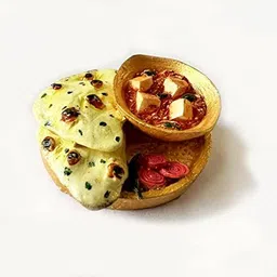 the monumet shop Paneer-Naan Fridge Magnet, Door Magnet, Kitchen Organiser Magnet, Multipurpose Office Magnets Pack of 1-picture-25