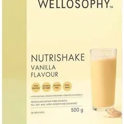 Wellosophy Nutrishake Natural Vanilla Flavour Protein Shake-image-8