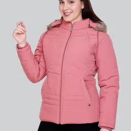 barstow Women Solid Quilted Jacket image 3