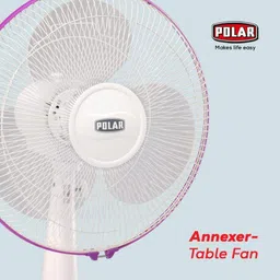 polar Annexer High Speed Table Cooling Fan for Home Office 400 3 Blade Table Fan image 2