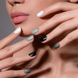 renee Gloss Touch N01 Classic Monochrome - Set of 4 Nail Enamels, 5ml each N01 Classic Monochrome image 5