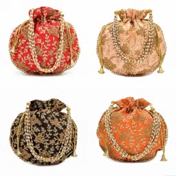 Women Multicolor Potli-image-15