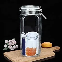 good to great creation Glass Grocery Container - 2500 ml image 3