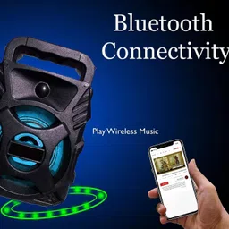 GUGGU G9_ MG KING : The Beat Wherever You Go - This Wireless DJ Speaker Powerful 10 W Bluetooth Home Theatre image 5