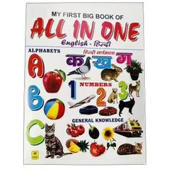 ar kids toys Book All In One English-Hindi Learning Book with 48pages For Children-picture-20