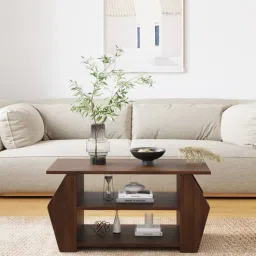 dcanape Atlantis Wood Top Coffee Table In Dark Acacia Finish-picture-29