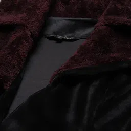 woowzerz Vilour Solid Coat For Women image 4