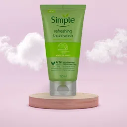 simple Refreshing 150ml – Soap-Free, Daily Facial Cleanser Face Wash-picture-28