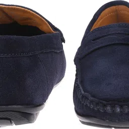 louis stitch Leather Loafer Slip ons Penny Casual Loafers For Men image 2