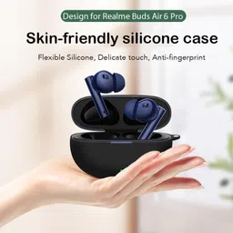 capo Silicone Velcro Headphone Case For Realme Buds Air 6 Pro image 3