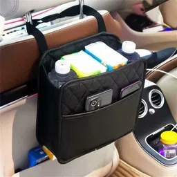 serplex Car Organizer Bag Headrest Hanging Organizer Pouch for Back Seat Phone Toy Car Storage Bag image 1