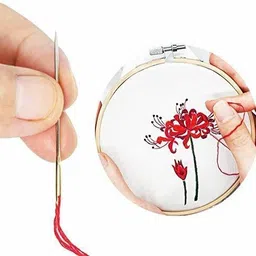 ikis 30 Pieces in 1 Set Hand Sewing Steel Needles for Embroidery Mending Craft Cloth Stitching (Pack of 1) Hand Sewing Needle image 4