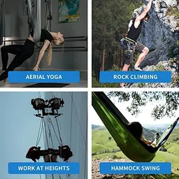 fitcozi Spring Snap Hook Carabiner, Snap Hook Clip Heavy Duty Carabiner Clip Locking Carabiner image 3