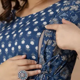 bhatras Women Printed Pure Cotton Anarkali Kurta-picture-22