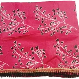 rare culture Pure Cotton Printed Yellow Women Dupatta-picture-12