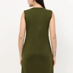 fleximaa Women Green, Black Tank Top/Vest image 2