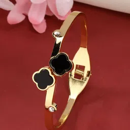 DressBerry Women Gold-Plated Cuff Bracelet-image-31