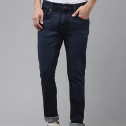 SPYKAR Men Slim Fit Low-Rise Light Fade Stretchable Jeans-picture-12