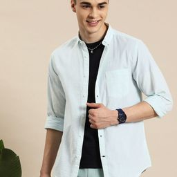 Mast & Harbour Men Slim Fit Striped Casual Shirt-picture-15