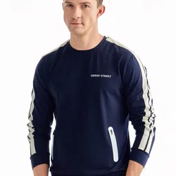 Red Flame Men Sweatshirt image 1